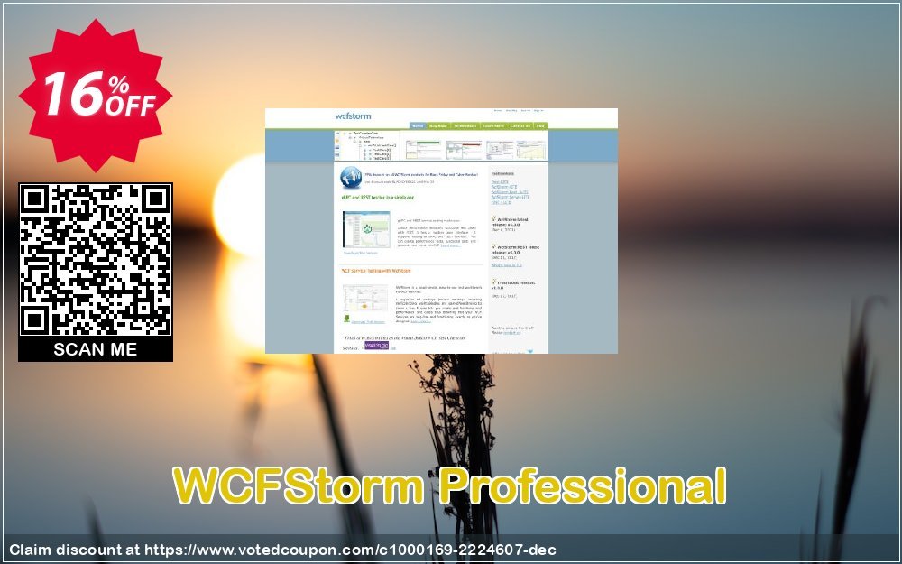 WCFStorm Professional Coupon, discount 2YEARPROMO. Promotion: stirring discount code of WCFStorm Professional Edition (with 1 YR Subscription) 2023
