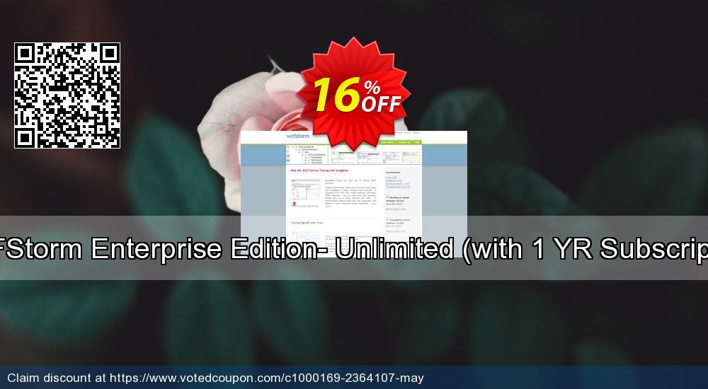 WCFStorm Enterprise - Unlimited Coupon, discount BUNDLEPROMO. Promotion: excellent sales code of WCFStorm Enterprise Edition- Unlimited (with 1 YR Subscription) 2024