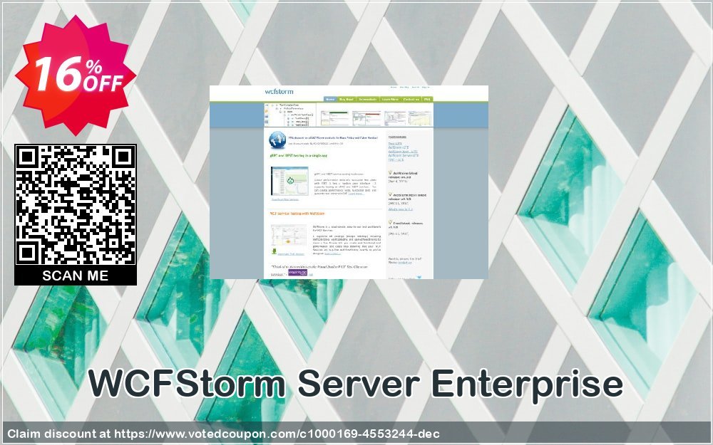 WCFStorm Server Enterprise Coupon, discount 2YEARPROMO. Promotion: formidable promotions code of WCFStorm Server Enterprise (with 1 YR Subscription) 2023