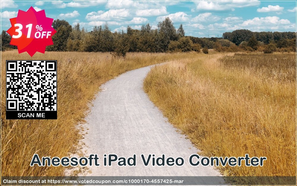 Aneesoft iPad Video Converter voted-on promotion codes