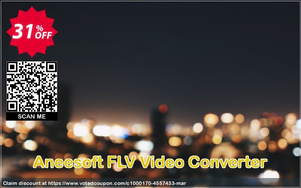 Aneesoft FLV Video Converter voted-on promotion codes