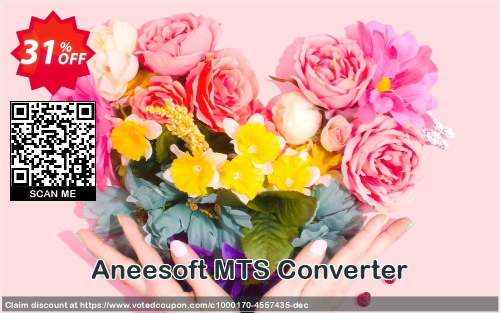 Aneesoft MTS Converter Coupon, discount Aneesoft MTS Converter wondrous promo code 2023. Promotion: wondrous promo code of Aneesoft MTS Converter 2023