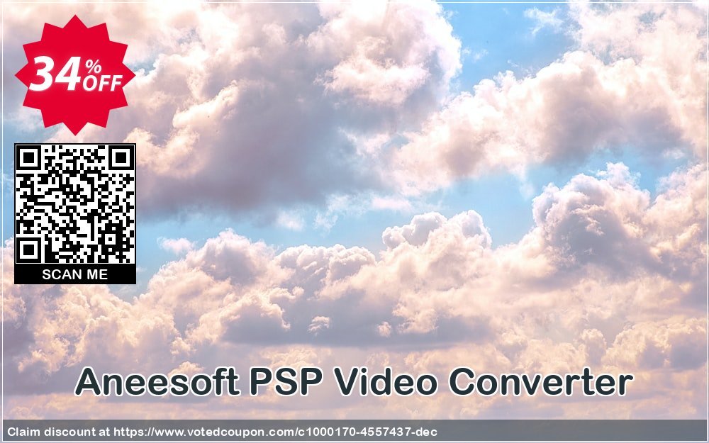 Aneesoft PSP Video Converter voted-on promotion codes