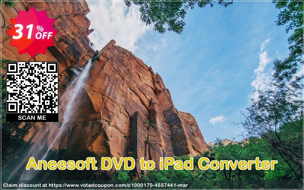 Aneesoft DVD to iPad Converter voted-on promotion codes