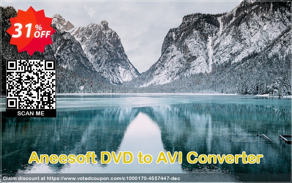 Aneesoft DVD to AVI Converter voted-on promotion codes