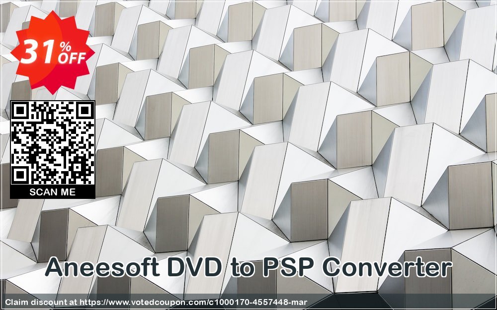 Aneesoft DVD to PSP Converter Coupon, discount Aneesoft DVD to PSP Converter stunning discount code 2024. Promotion: stunning discount code of Aneesoft DVD to PSP Converter 2024