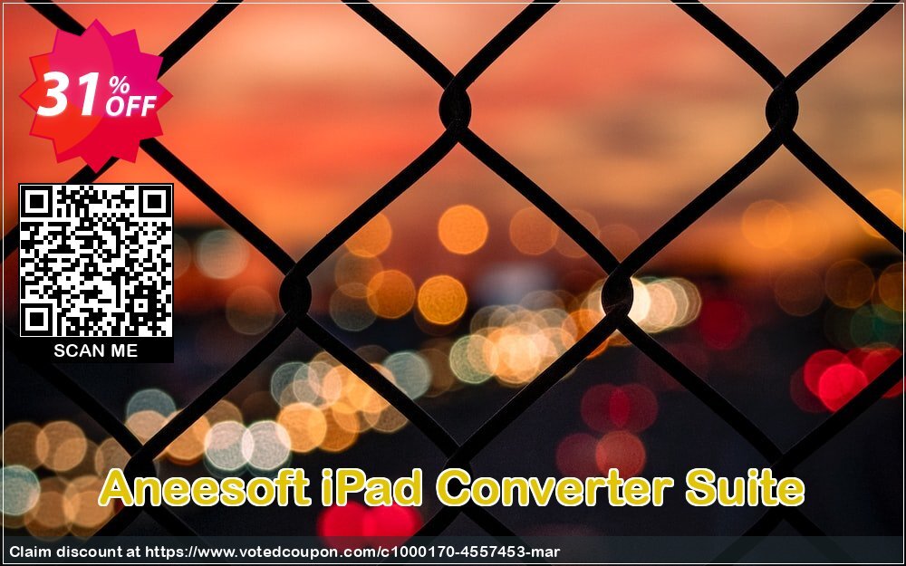 Aneesoft iPad Converter Suite voted-on promotion codes