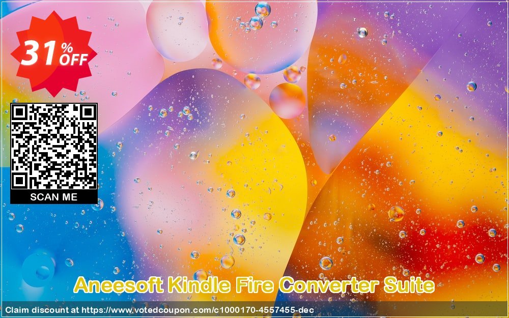 Aneesoft Kindle Fire Converter Suite Coupon, discount Aneesoft Kindle Fire Converter Suite dreaded discount code 2023. Promotion: dreaded discount code of Aneesoft Kindle Fire Converter Suite 2023