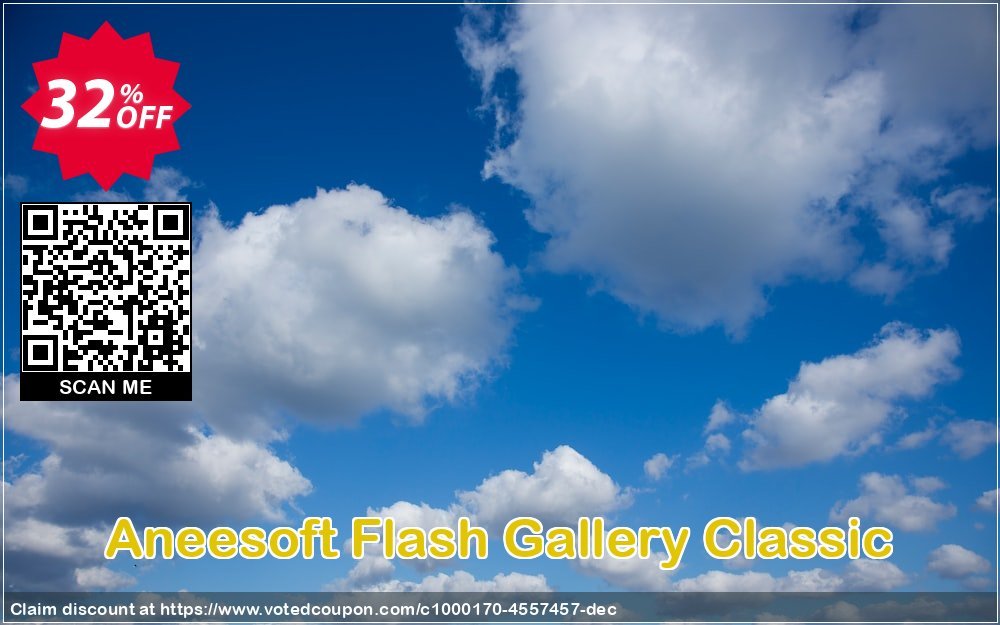 Aneesoft Flash Gallery Classic Coupon, discount Aneesoft Flash Gallery Classic marvelous discounts code 2023. Promotion: marvelous discounts code of Aneesoft Flash Gallery Classic 2023