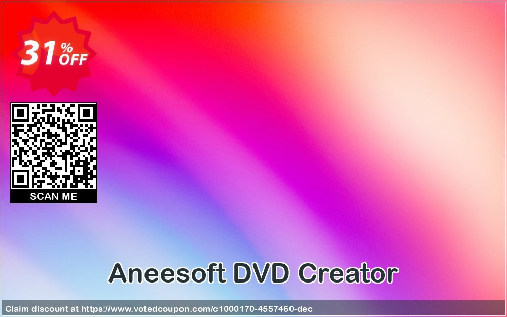 Aneesoft DVD Creator Coupon, discount Aneesoft DVD Creator awful deals code 2023. Promotion: awful deals code of Aneesoft DVD Creator 2023