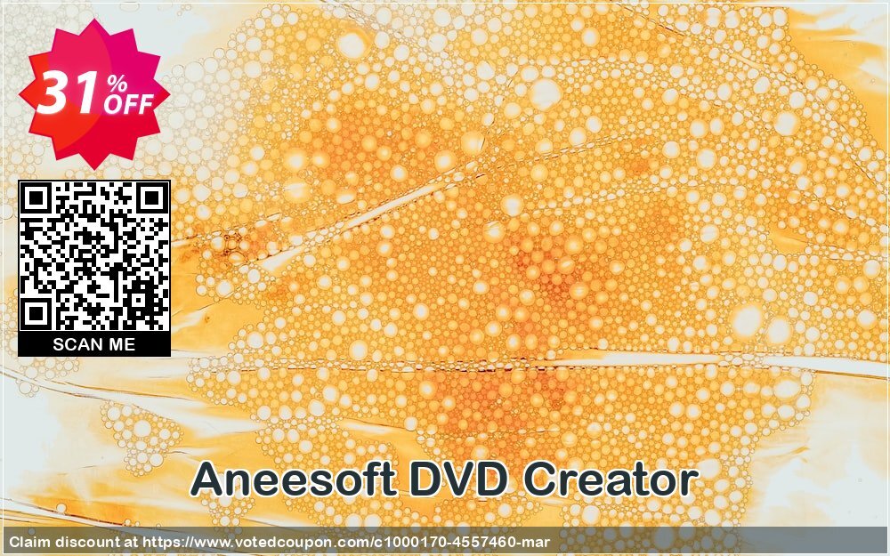 Aneesoft DVD Creator voted-on promotion codes