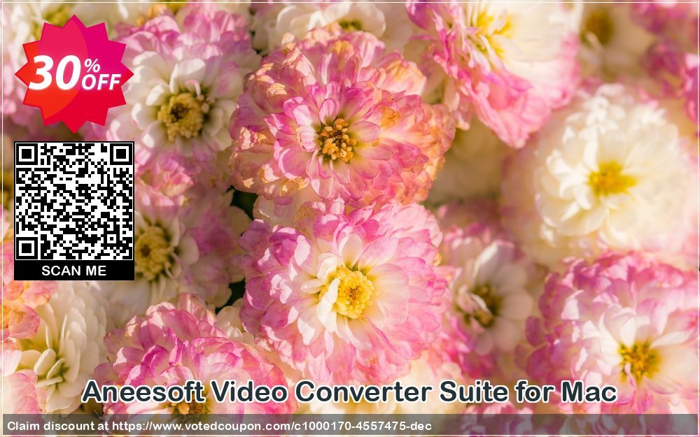 Aneesoft Video Converter Suite for MAC Coupon Code May 2024, 30% OFF - VotedCoupon