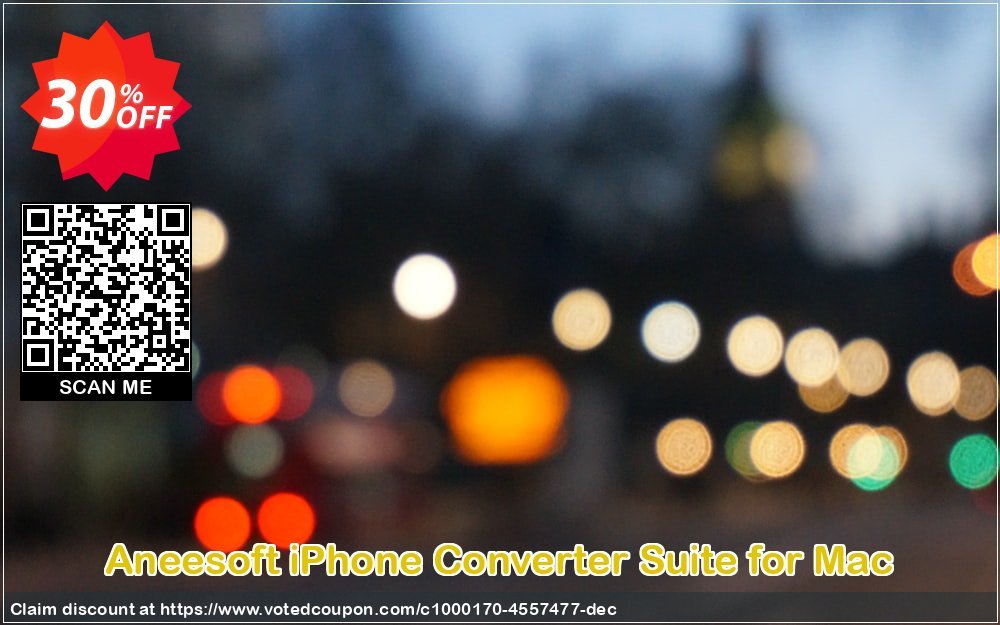 Aneesoft iPhone Converter Suite for MAC voted-on promotion codes