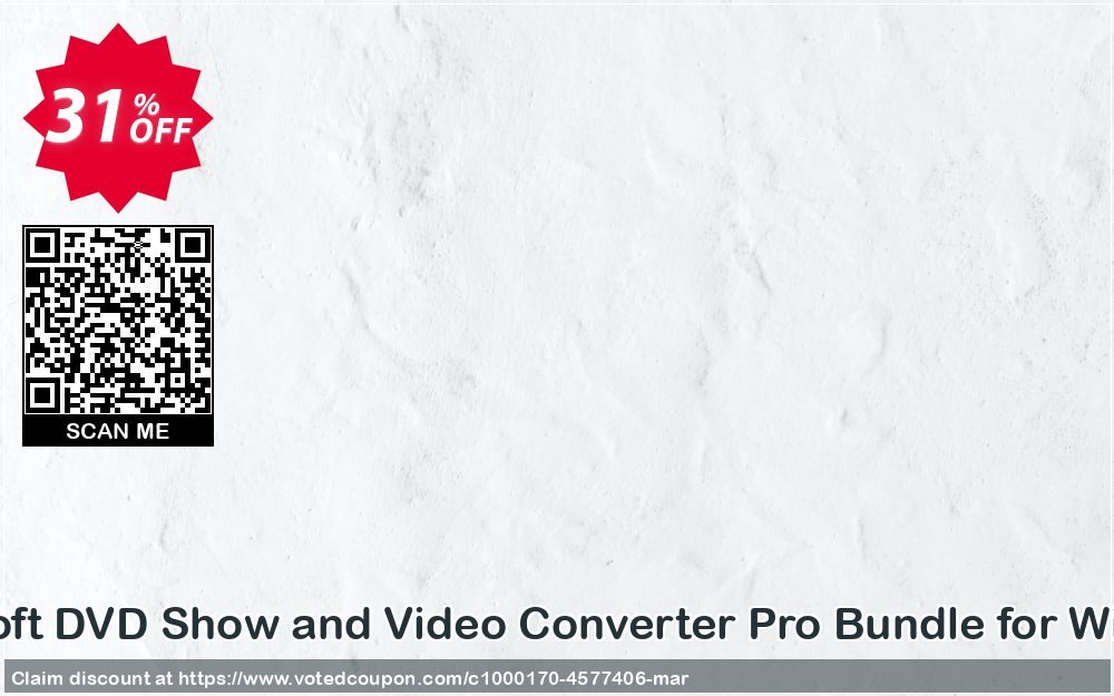 Aneesoft DVD Show and Video Converter Pro Bundle for WINDOWS Coupon Code May 2024, 31% OFF - VotedCoupon