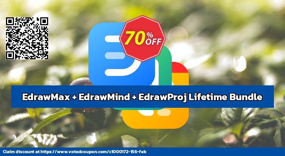 EdrawMax + EdrawMind + EdrawProj Lifetime Bundle Coupon Code Oct 2023, 70% OFF - VotedCoupon