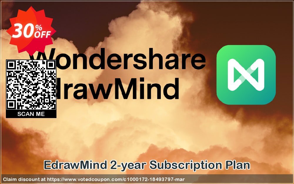 EdrawMind 2-year Subscription Plan Coupon Code Apr 2024, 30% OFF - VotedCoupon