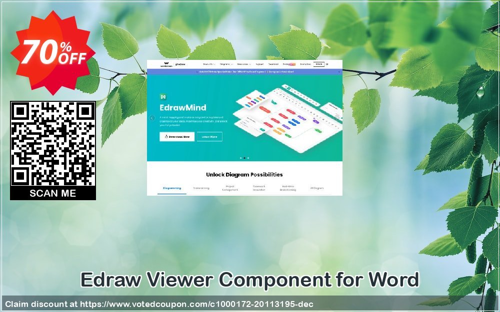 Edraw Viewer Component for Word Coupon Code Oct 2023, 70% OFF - VotedCoupon