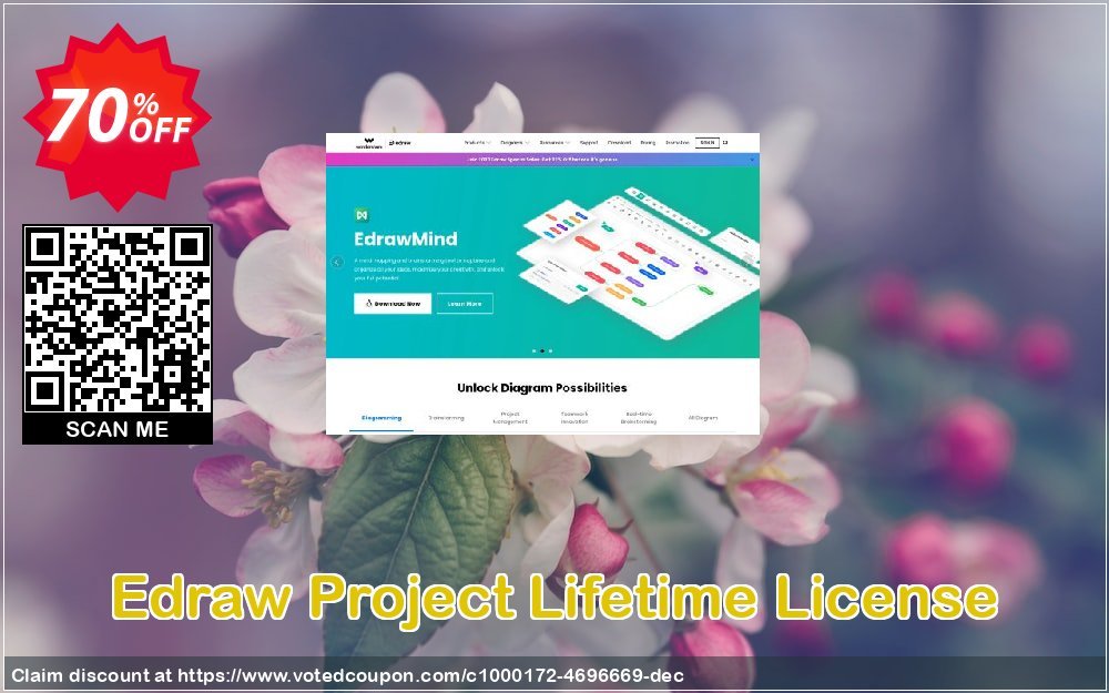 Edraw Project Lifetime Plan Coupon Code Oct 2023, 70% OFF - VotedCoupon