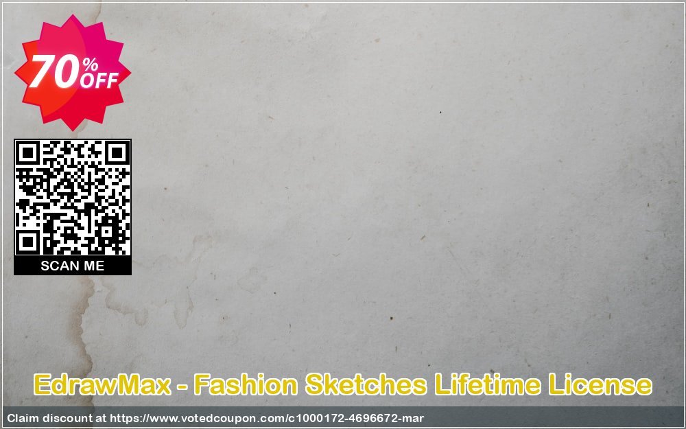 EdrawMax - Fashion Sketches Lifetime Plan Coupon, discount Fashion Sketches Lifetime License Fearsome discounts code 2024. Promotion: Wondrous offer code of Fashion Sketches Lifetime License 2024