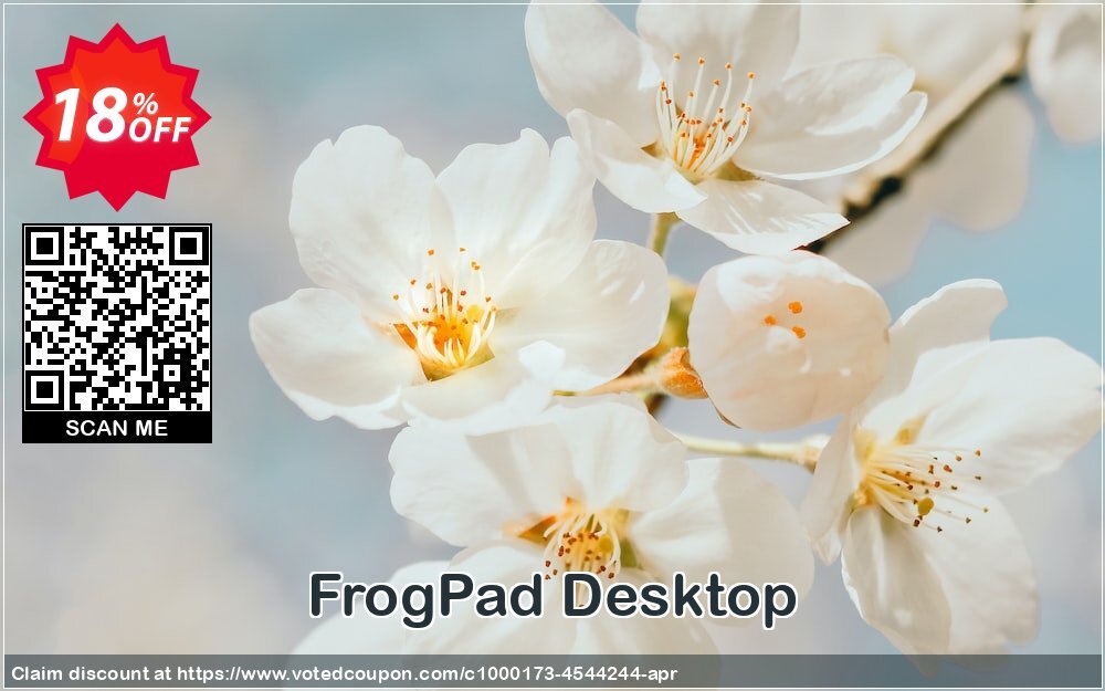 FrogPad Desktop voted-on promotion codes