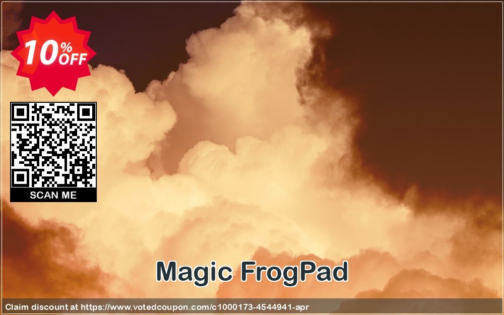 Magic FrogPad Coupon Code Apr 2024, 10% OFF - VotedCoupon