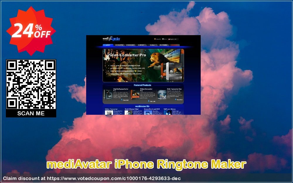 mediAvatar iPhone Ringtone Maker Coupon Code Apr 2024, 24% OFF - VotedCoupon