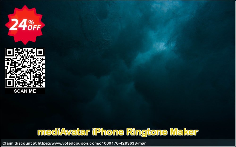 mediAvatar iPhone Ringtone Maker Coupon, discount iPhone Ringtone Maker $4 OFF On mediAvatar. Promotion: special promo code of mediAvatar iPhone Ringtone Maker 2024