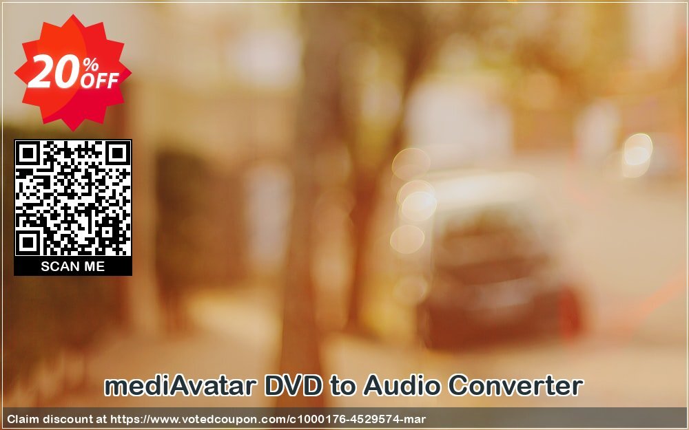 mediAvatar DVD to Audio Converter Coupon Code Jun 2024, 20% OFF - VotedCoupon