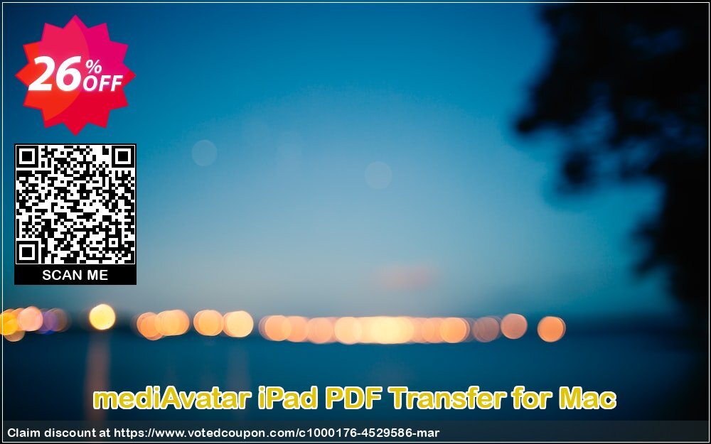 mediAvatar iPad PDF Transfer for MAC Coupon Code May 2024, 26% OFF - VotedCoupon