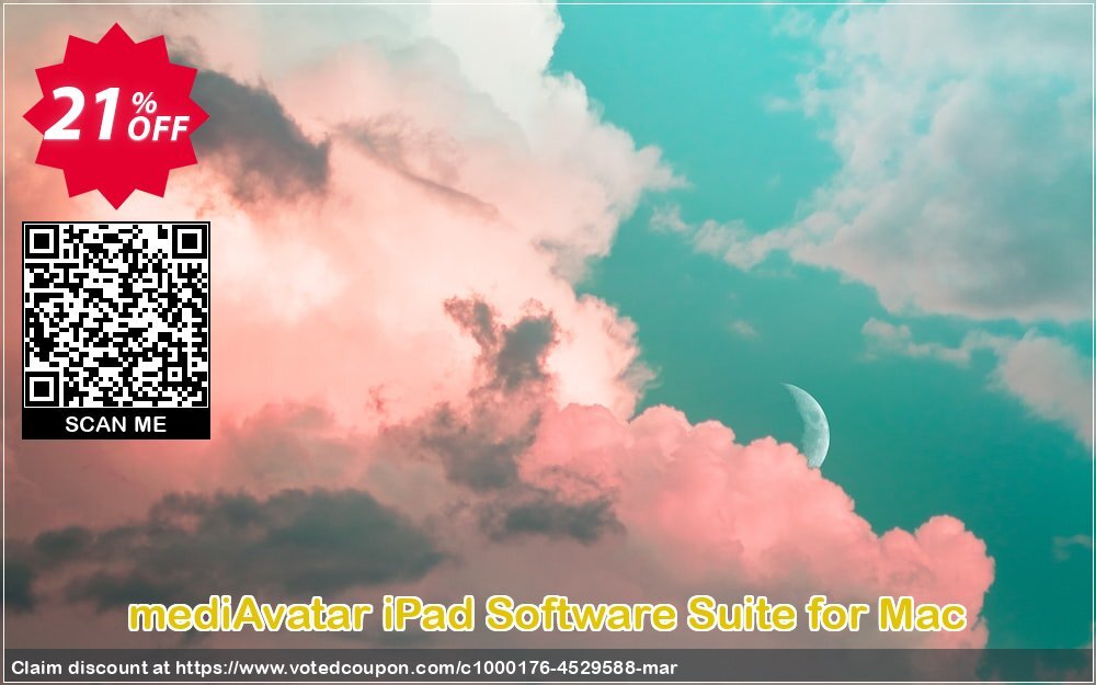 mediAvatar iPad Software Suite for MAC Coupon, discount mediAvatar iPad Software Suite for Mac big discount code 2024. Promotion: big discount code of mediAvatar iPad Software Suite for Mac 2024