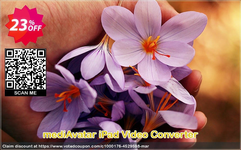 mediAvatar iPad Video Converter Coupon Code May 2024, 23% OFF - VotedCoupon