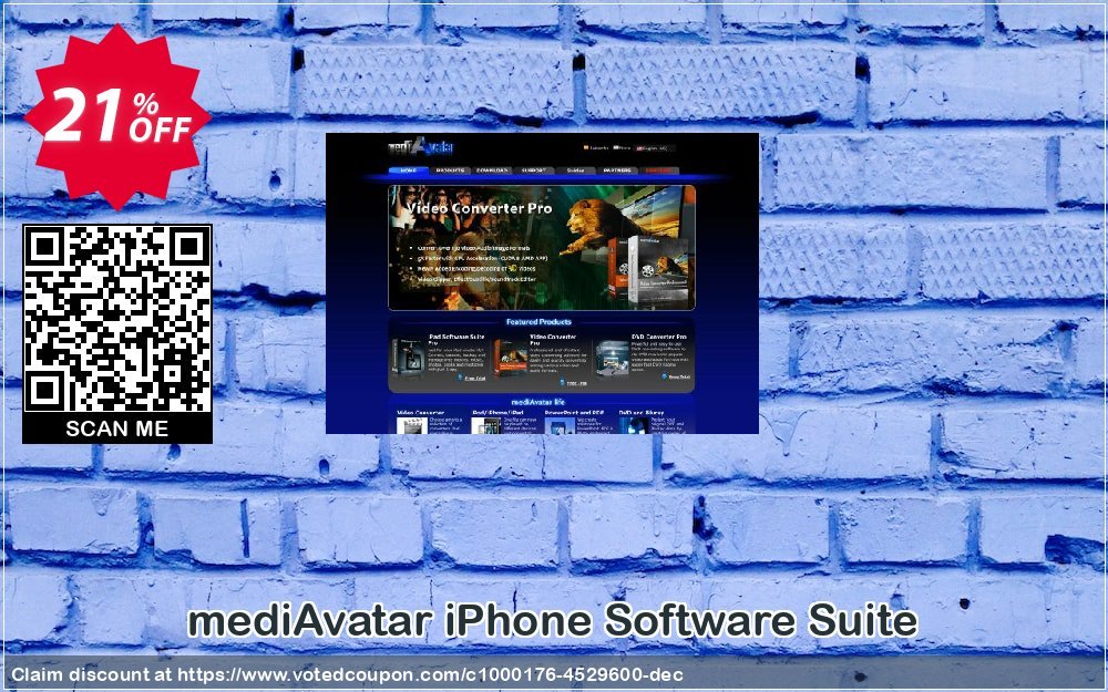 mediAvatar iPhone Software Suite Coupon Code May 2024, 21% OFF - VotedCoupon