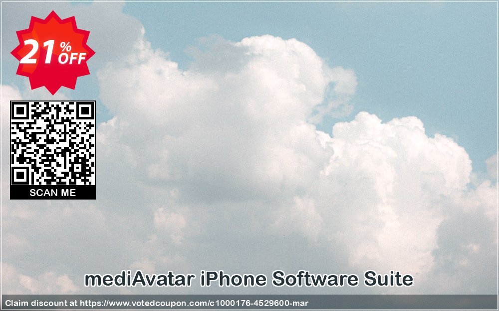 mediAvatar iPhone Software Suite Coupon Code May 2024, 21% OFF - VotedCoupon