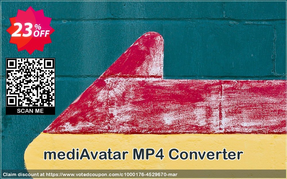 mediAvatar MP4 Converter Coupon, discount mediAvatar MP4 Converter fearsome deals code 2024. Promotion: fearsome deals code of mediAvatar MP4 Converter 2024