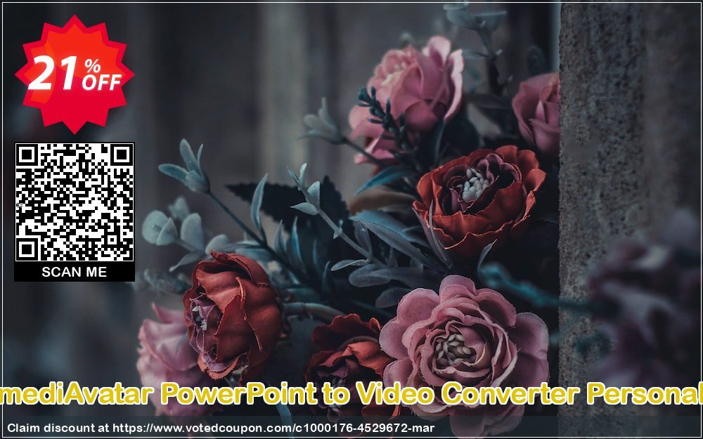 mediAvatar PowerPoint to Video Converter Personal Coupon Code Apr 2024, 21% OFF - VotedCoupon