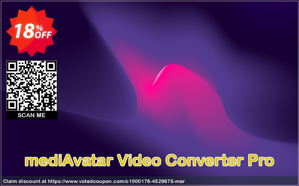 mediAvatar Video Converter Pro Coupon, discount Video Converter for Mac/PC $10 OFF. Promotion: awful promotions code of mediAvatar Video Converter Pro 2024