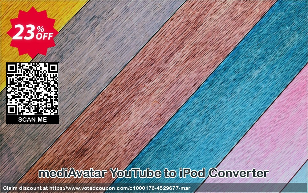 mediAvatar YouTube to iPod Converter Coupon Code May 2024, 23% OFF - VotedCoupon