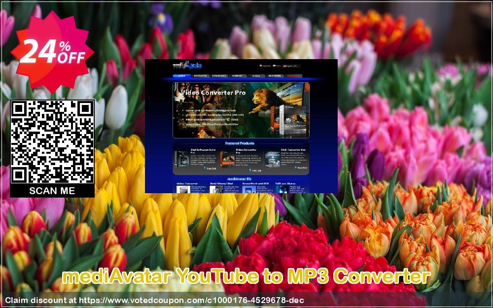 mediAvatar YouTube to MP3 Converter Coupon, discount mediAvatar YouTube to MP3 Converter super offer code 2024. Promotion: super offer code of mediAvatar YouTube to MP3 Converter 2024
