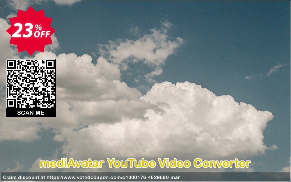 mediAvatar YouTube Video Converter Coupon Code May 2024, 23% OFF - VotedCoupon