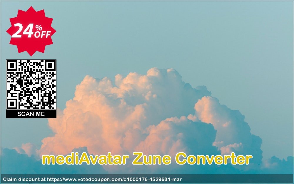 mediAvatar Zune Converter Coupon Code Apr 2024, 24% OFF - VotedCoupon