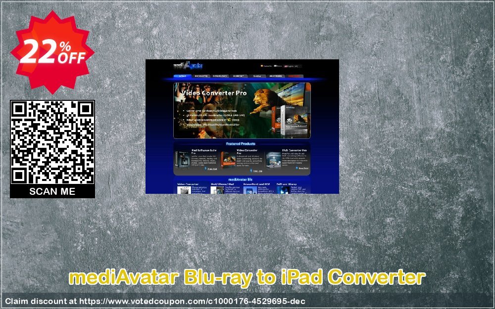 mediAvatar Blu-ray to iPad Converter Coupon, discount mediAvatar Blu-ray to iPad Converter excellent discounts code 2024. Promotion: excellent discounts code of mediAvatar Blu-ray to iPad Converter 2024