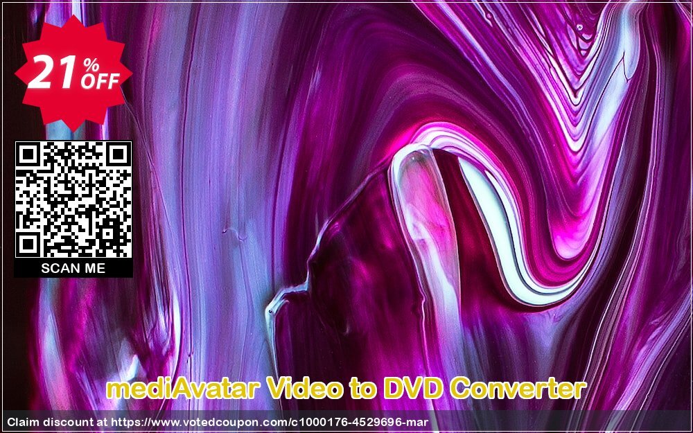 mediAvatar Video to DVD Converter