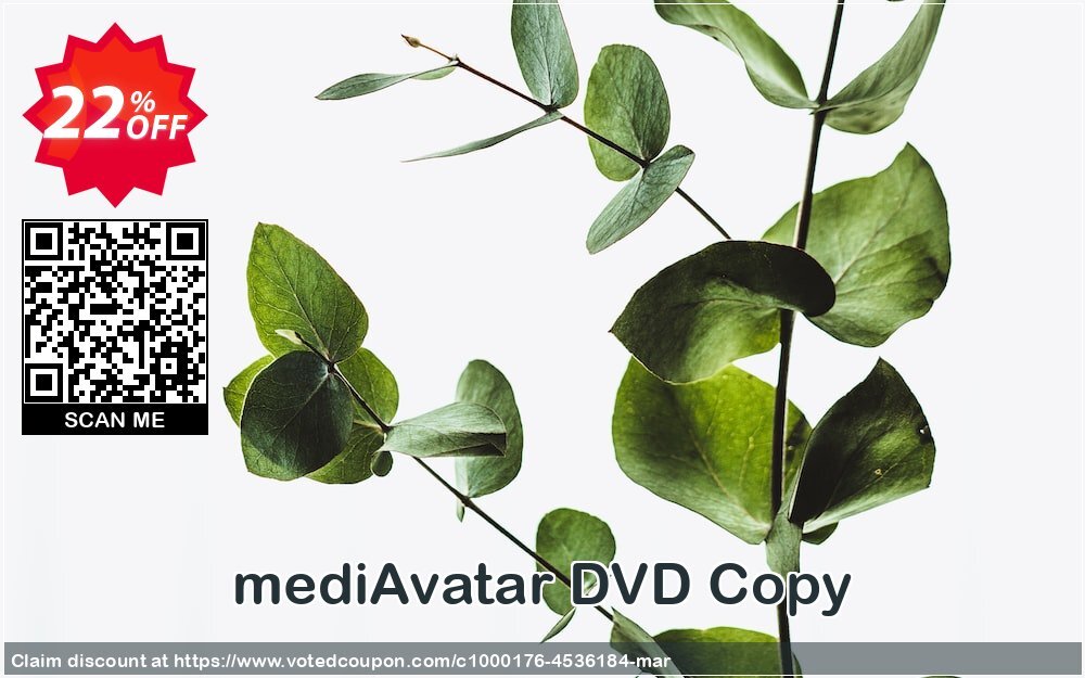 mediAvatar DVD Copy Coupon, discount mediAvatar DVD Copy awful discounts code 2024. Promotion: awful discounts code of mediAvatar DVD Copy 2024