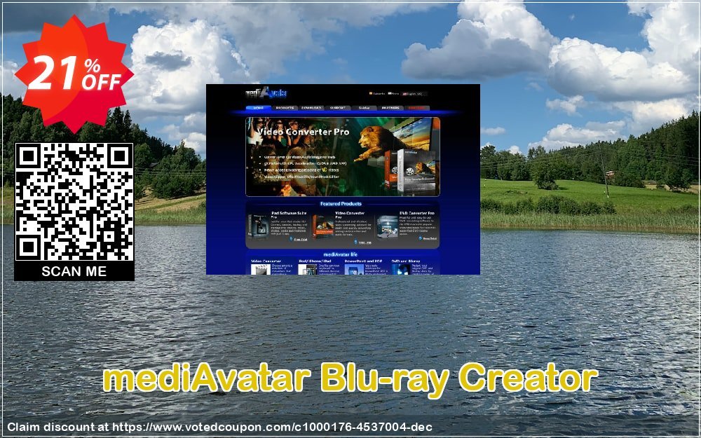 mediAvatar Blu-ray Creator Coupon, discount mediAvatar Blu-ray Creator stirring promotions code 2024. Promotion: stirring promotions code of mediAvatar Blu-ray Creator 2024