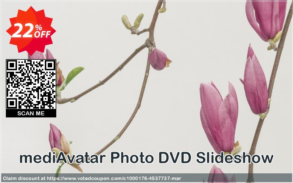 mediAvatar Photo DVD Slideshow Coupon, discount mediAvatar Photo DVD Slideshow stunning promo code 2024. Promotion: stunning promo code of mediAvatar Photo DVD Slideshow 2024