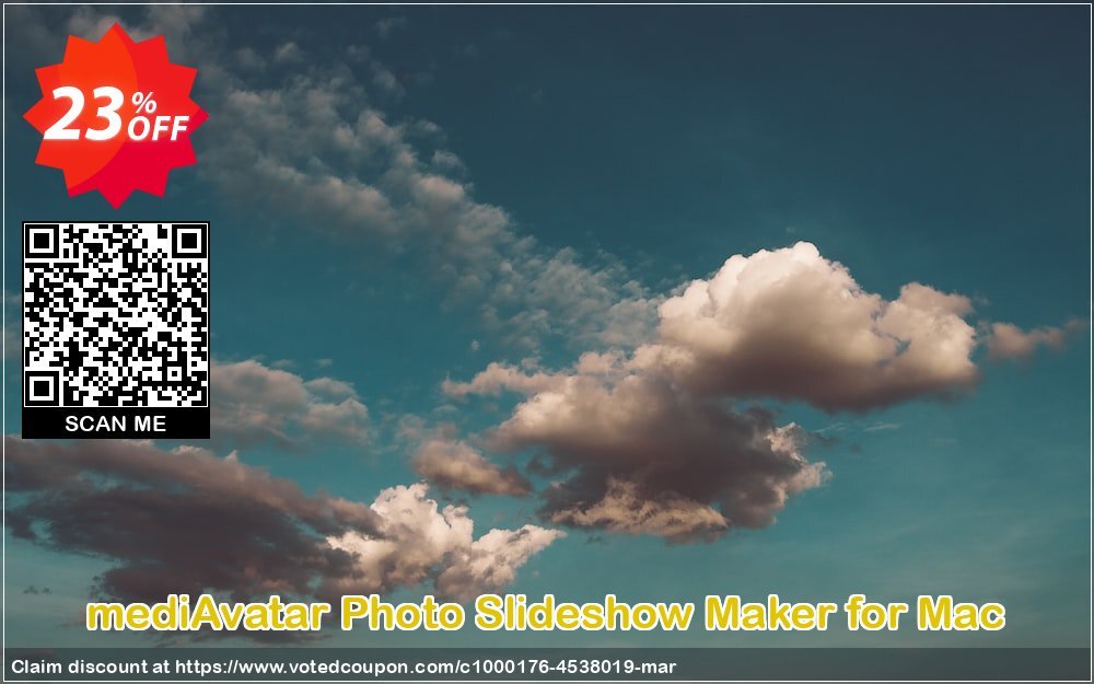 mediAvatar Photo Slideshow Maker for MAC Coupon Code Mar 2024, 23% OFF - VotedCoupon