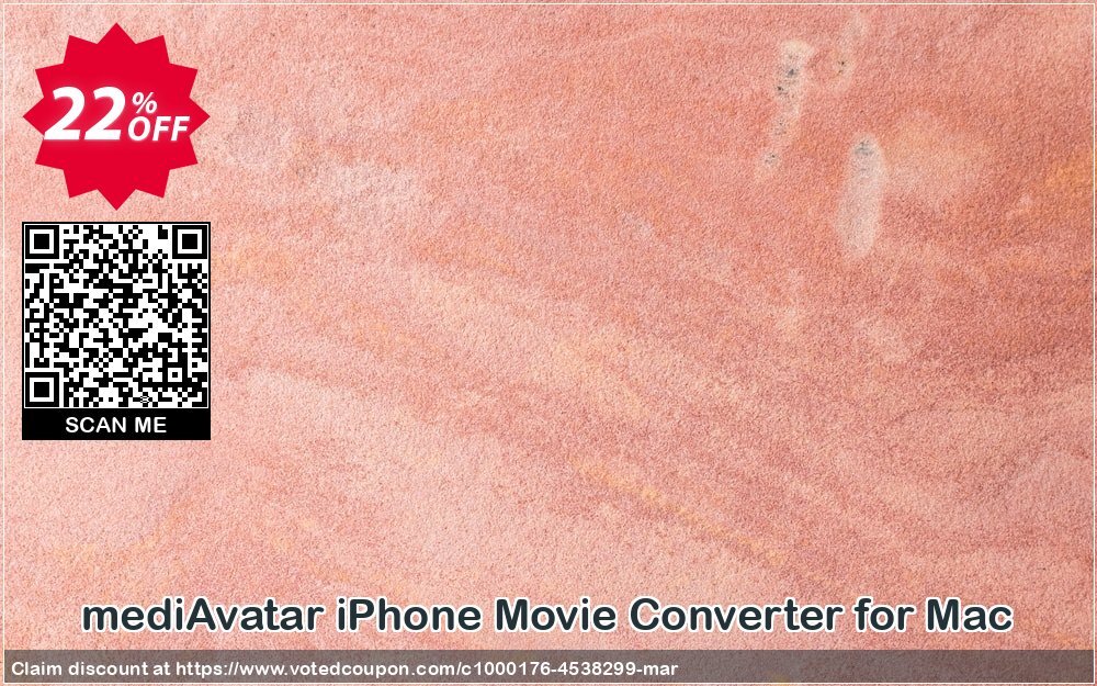 mediAvatar iPhone Movie Converter for MAC Coupon Code Apr 2024, 22% OFF - VotedCoupon