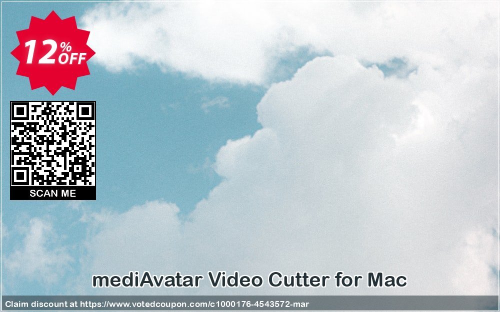 mediAvatar Video Cutter for MAC Coupon, discount mediAvatar Video Cutter for Mac big deals code 2024. Promotion: big deals code of mediAvatar Video Cutter for Mac 2024