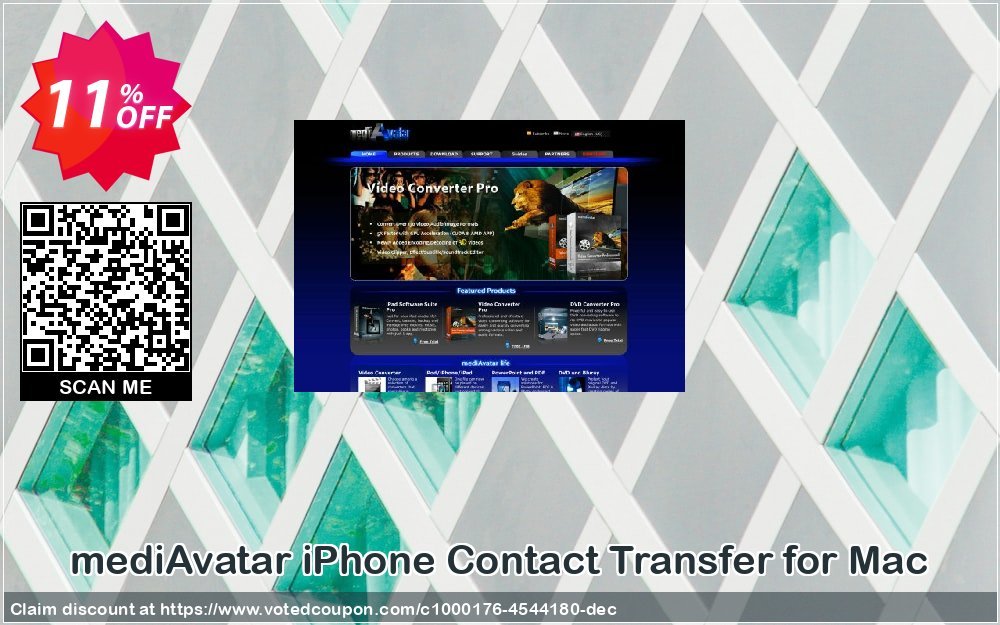 mediAvatar iPhone Contact Transfer for MAC Coupon, discount mediAvatar iPhone Contact Transfer for Mac stirring sales code 2024. Promotion: stirring sales code of mediAvatar iPhone Contact Transfer for Mac 2024