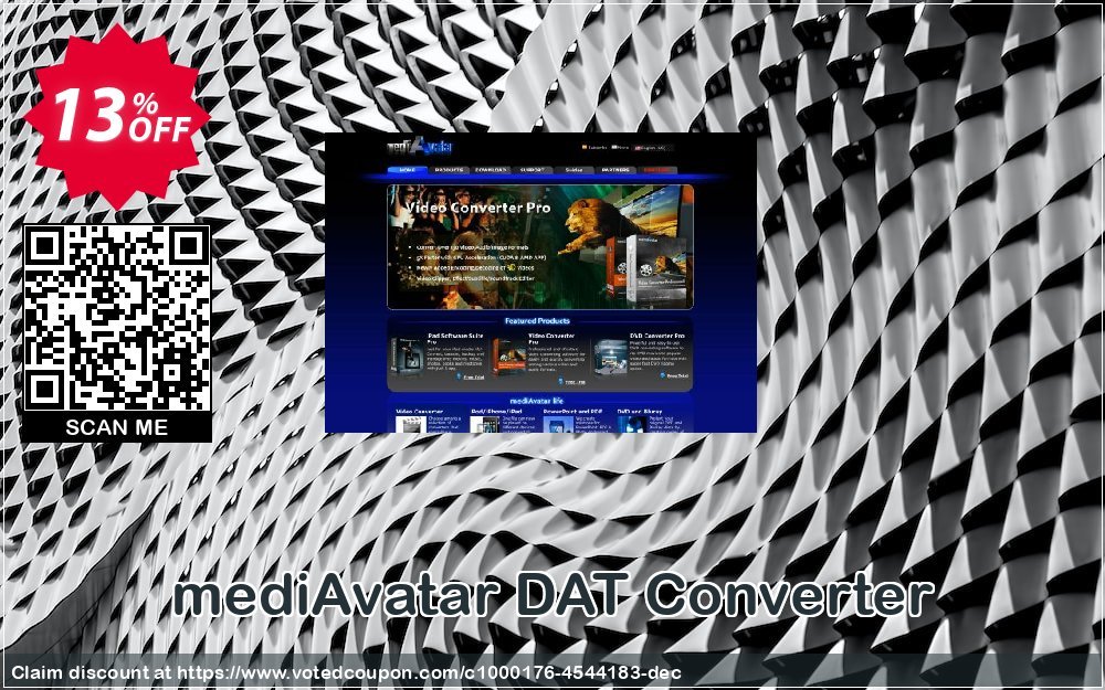 mediAvatar DAT Converter Coupon Code May 2024, 13% OFF - VotedCoupon